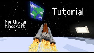 Northstar rocket tuto Minecraft mod [upl. by Welch466]