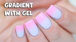 HOW TO MAKE A GRADIENT WITH GEL POLISH  Sponge Method  Indigo Nails [upl. by Ut]