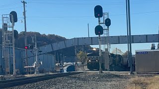 NS 40T with a very friendly crew Passing Springdale PA Railfanning with WPARailfanProductions [upl. by Idak733]