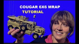 COUGAR 6X6 MRAP 👐 🚚 CONSTRUCCIÓN DE LA MAQUETA DEL VEHÍCULO DE MOVILIDAD DE INFANTERÍA [upl. by Gans]