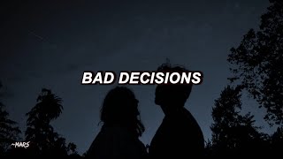 Bad Omens  bad decisions Lyrics [upl. by Elleinahc]