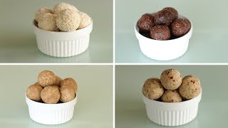 How to Make Protein Balls  4 Delicious Ways [upl. by Bauske]