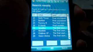 Lyrics Finder 20  find lyrics on windows phone [upl. by Ginnie]