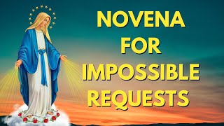 🙏 Novena for Impossible Requests  Very Powerful 🙏 [upl. by Atteuqal]