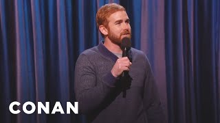 Andrew Santino Is AntiPajamas  CONAN on TBS [upl. by Ronoc271]