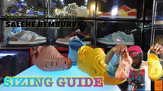 SALEHE BEMBURY CROC SIZING GUIDE [upl. by Noillid]