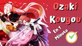 Ozaki Kouyou en 1 minuto🕐  Bungou Stray Dogs [upl. by Rramel234]