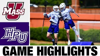 Massachusetts vs High Point Lacrosse Highlights  2024 College Lacrosse  NCAA Lacrosse [upl. by Ffej376]