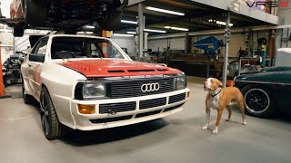 The Ultimate Audi RS3 to Audi Sport Quattro SWB Restomod Car Body Swap Part 2 [upl. by Okramed582]