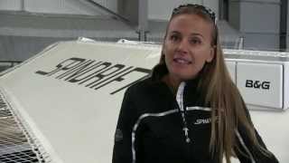 Dona Bertarelli  Skipper du plus grand trimaran au monde Spindrift 2 [upl. by Lyrradal]