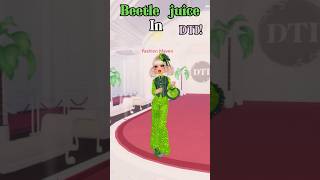 Beetlejuice in ￼DTIbeetlejuice roblox [upl. by Melloney]