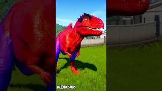 Compilation of dinosaurs roar and fight in New Jurassic World Trex Spinosaurus Giganotosaurus [upl. by Ayifas]