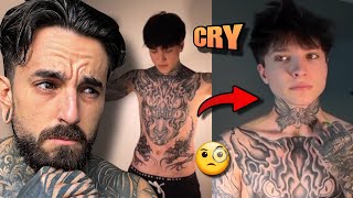 RENE ZZ ANALIZA los TATUAJES de CRY 🧐🔥 [upl. by Giacamo]