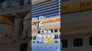 Costa Smeraldas Gigantic Voyage  19 Decks 6554 Passengers Costa Cruise 🚢🌴 [upl. by Akiaki]