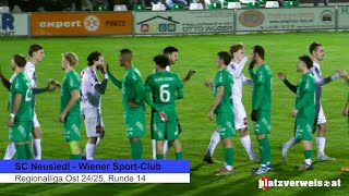 Highlights Neusiedl  Wiener SportClub Regionalliga Ost 2425 [upl. by Melvena370]