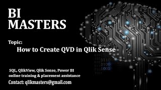 QVD Creation in Qlik Sense [upl. by Nulubez]