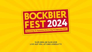 Frastanzer Bockbierfest 2024  Der Fassanstich [upl. by Annayar]