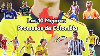 Las 10 promesas del futbol en colombia [upl. by Nnaesor]