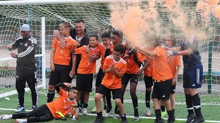 tournoi de football de U13 au FC st Cyr Collonges au Mont d Or avec le FC Gerland [upl. by Orna]