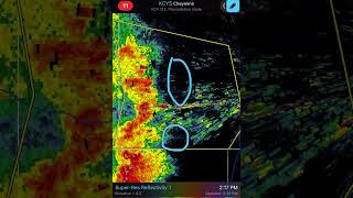 “ Severe Thunderstorm Warning issued across Cheyenne WY main threat is Damaging Winds up to 60 mph [upl. by Ellerrad]