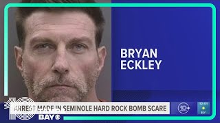 Arrest made in Seminole Hard Rock bomb scare [upl. by Kehsihba336]