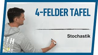 4FelderTafel in der Stochastik  Mathe by Daniel Jung [upl. by Nadabus124]