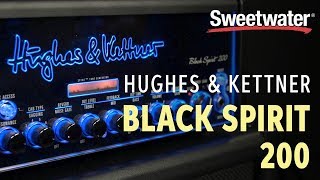 Hughes amp Kettner Black Spirit 200 Guitar Amplifier Review [upl. by Birmingham782]