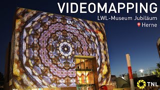 VIDEOMAPPING  LWLMuseum Jubiläum [upl. by Boigie]