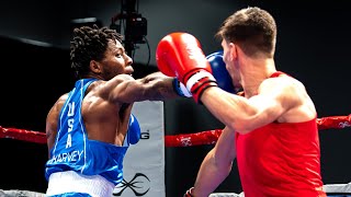 Jahmal Harvey USA vs Patris Mughalzai GBR International Invitational 2024 QF’s 63kg [upl. by Garlaand]