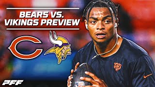 Bears vs Vikings Week 6 Game Preview  PFF [upl. by Etnoval391]