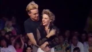 Kylie Minogue amp Jason Donovan  Especially For You VTM Belgium 1989 [upl. by Yttam]