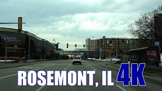 Driving in the Village of Rosemont Illinois [upl. by Concepcion]