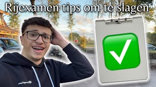 De BESTE rijexamen tips om te slagen [upl. by Leroi]