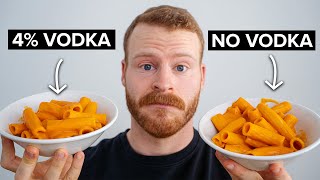 Does Vodka actually make Pasta taste better [upl. by Dagall]