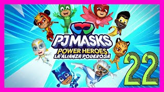 PJ Masks Power Heroes La Alianza Poderosa  Parte 22quotCuartel Power en Pijamas OscuroquotNo Comentado [upl. by Lucias]