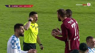 REZUMAT Corvinul Hunedoara  CFR Cluj 40 Umilinţă TOTALĂ pentru Mutu şi CFR în Cupă [upl. by Ahsinar]