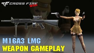 CrossFire  M16A3 LMG  Weapon Gameplay [upl. by Parent974]