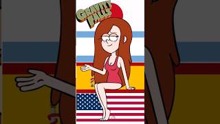 LA VOZ DE WENDY EN 4 IDIOMAS gravityfalls wendy gravityfallsdipper [upl. by Tannenwald]