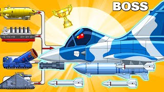 Monster tank COMBAT AIRCRAFTS vs MEGA TANK  Cartoons about tankNina tank cartoon [upl. by Venator]