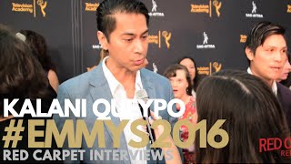 Kalani Queypo Jamestown interviewed at 4th Annual Dynamic amp Diverse Celebration Emmys SAGAFTRA [upl. by Betti]