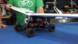 Hobbykinglive  EDF jet car plane and farewell to Santa Cruz [upl. by Editha735]