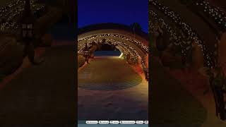 Planet Zoo Szenerie  Halloween Tunnel planetzoo gaming halloween speedbuild letsbuild shorts [upl. by Rubin]