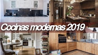 100 modelos 👩‍🍳 de cocinas modernas 2019 [upl. by Areemas186]