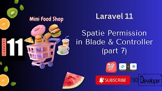 Laravel 11  Spatie Permission di Blade amp Controller Part 32 [upl. by Larret]