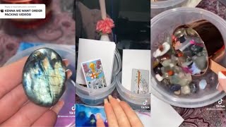 Kenna’s Crystals  TikTok Order Packing Compilation  Part 3 [upl. by Llehsor190]