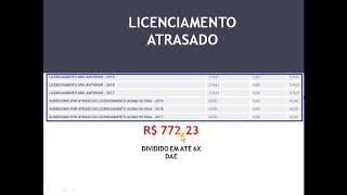 Fazendo Parcelamento de IPVA e Licenciamento [upl. by Nalced286]