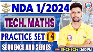 UPSC NDA NDA Technical Maths Practice Set 14 Technical Maths PYQs By Vishal Sir [upl. by Lithea]