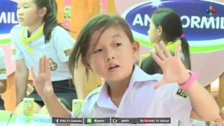 World International School Cambodia WISC Toek Laak Campus hosts Angkor milk Cambodia 2017 [upl. by Heida]