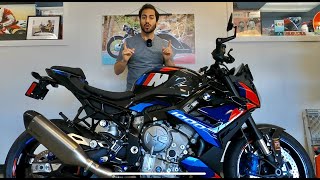 You Get A Speeding Ticket Just For Owning This Bike 2023 BMW M1000R [upl. by Onirefez835]