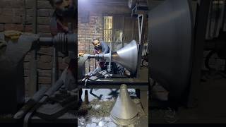 The process of making aluminum speaker making process shorts aluminum making [upl. by Elisabet]